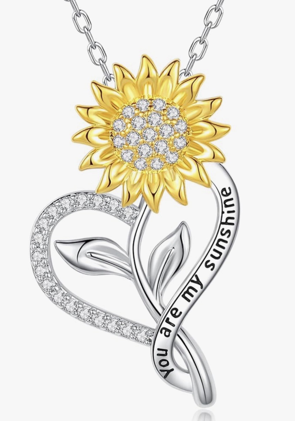 Sunflower Necklaces for Women Anniversary Birthday Gifts for Women Wife Gifts fo