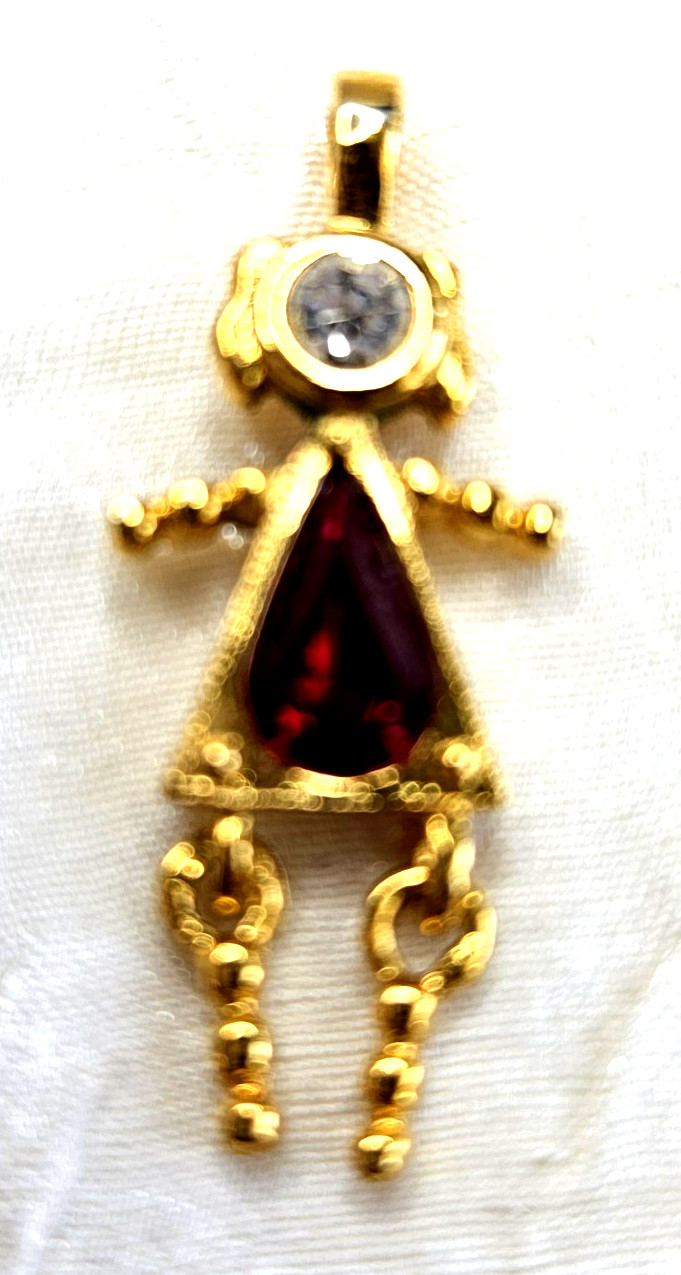 Roman Inc Birthstone Mom & Grandma Pins + 4 girls Birthstone Charms Costume