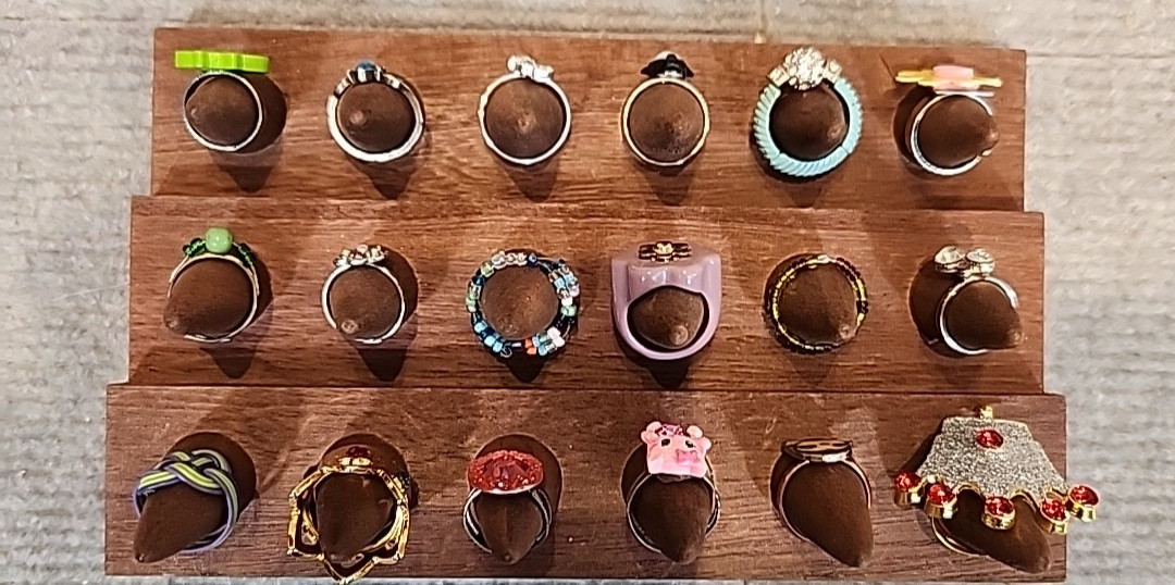 Jewelry 18 Rings Girls Collection Adjusts Sized Stretch Lot #111 See Description