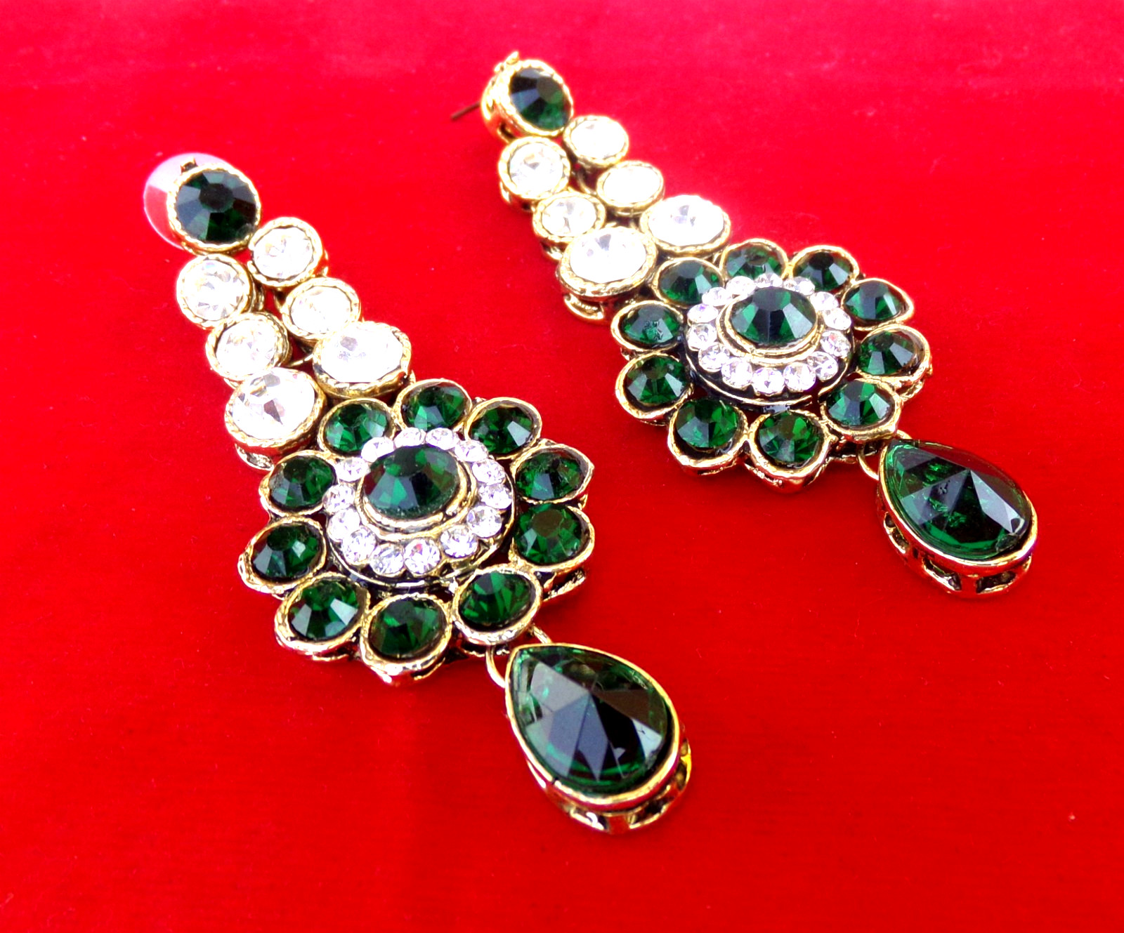 Traditional earing Ethnic Kundan Jhumka for Women’s/Girls | 1 Pack Of Earrings