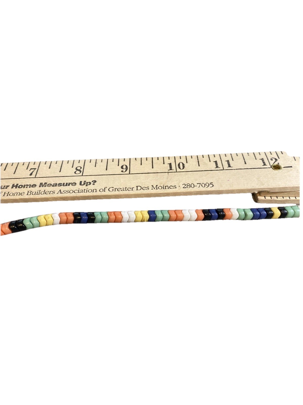 Rainbow Necklace Colorful Acrylic Beaded Pastel Colors Women’s Fashion Jewelry