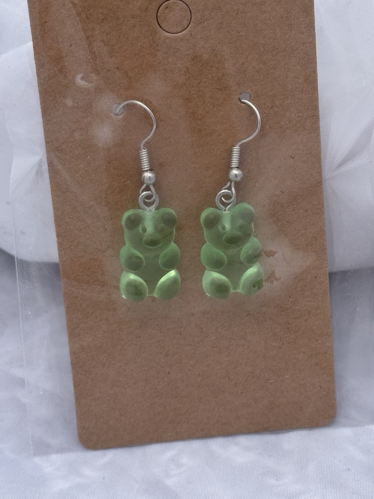 Gummy Bear Earrings 3 Pack Fun Candy Girl Dangle Drop Women Eclectic