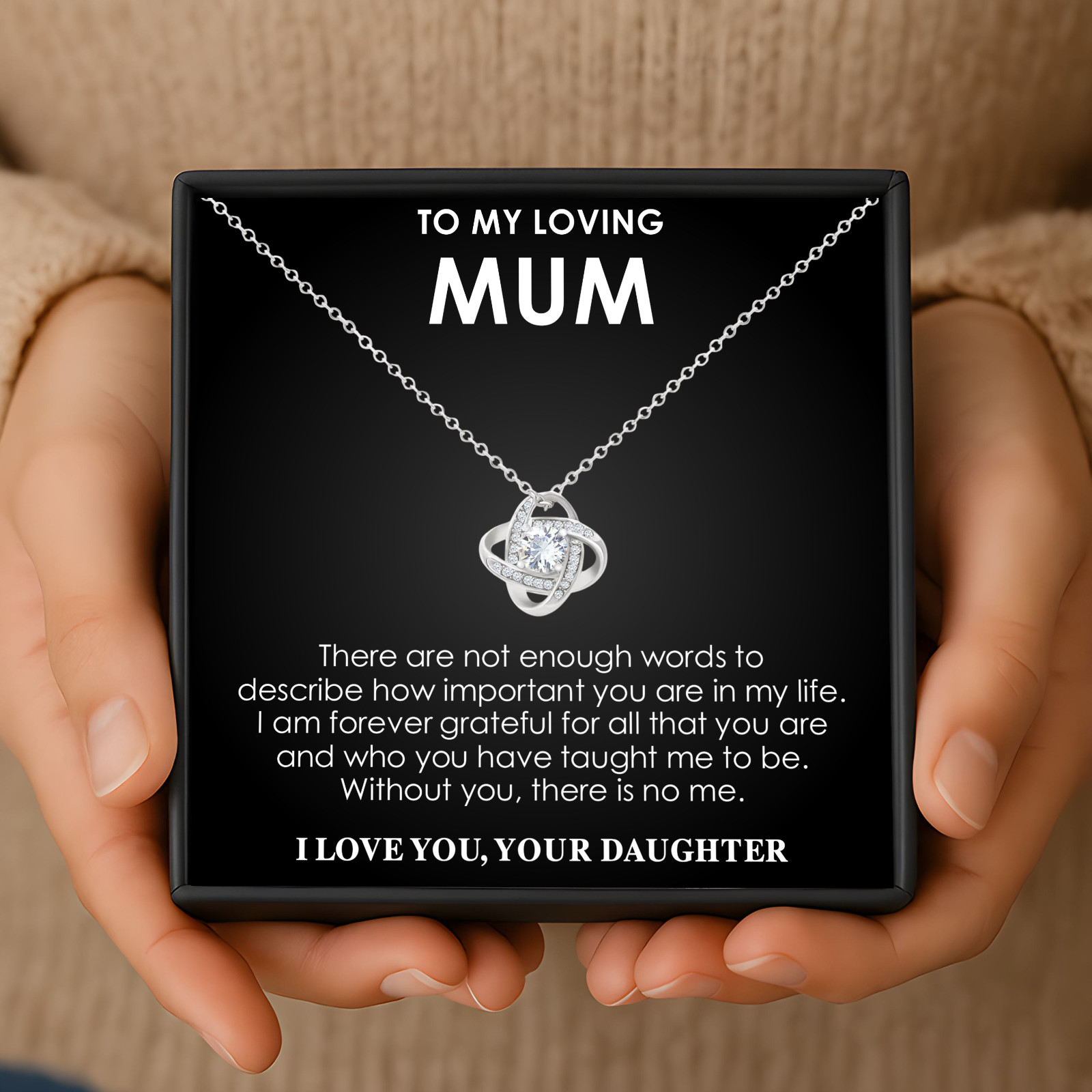 Mum Necklace Gift from Daughter Gift Birthday Christmas Mother’s Day Jewellery