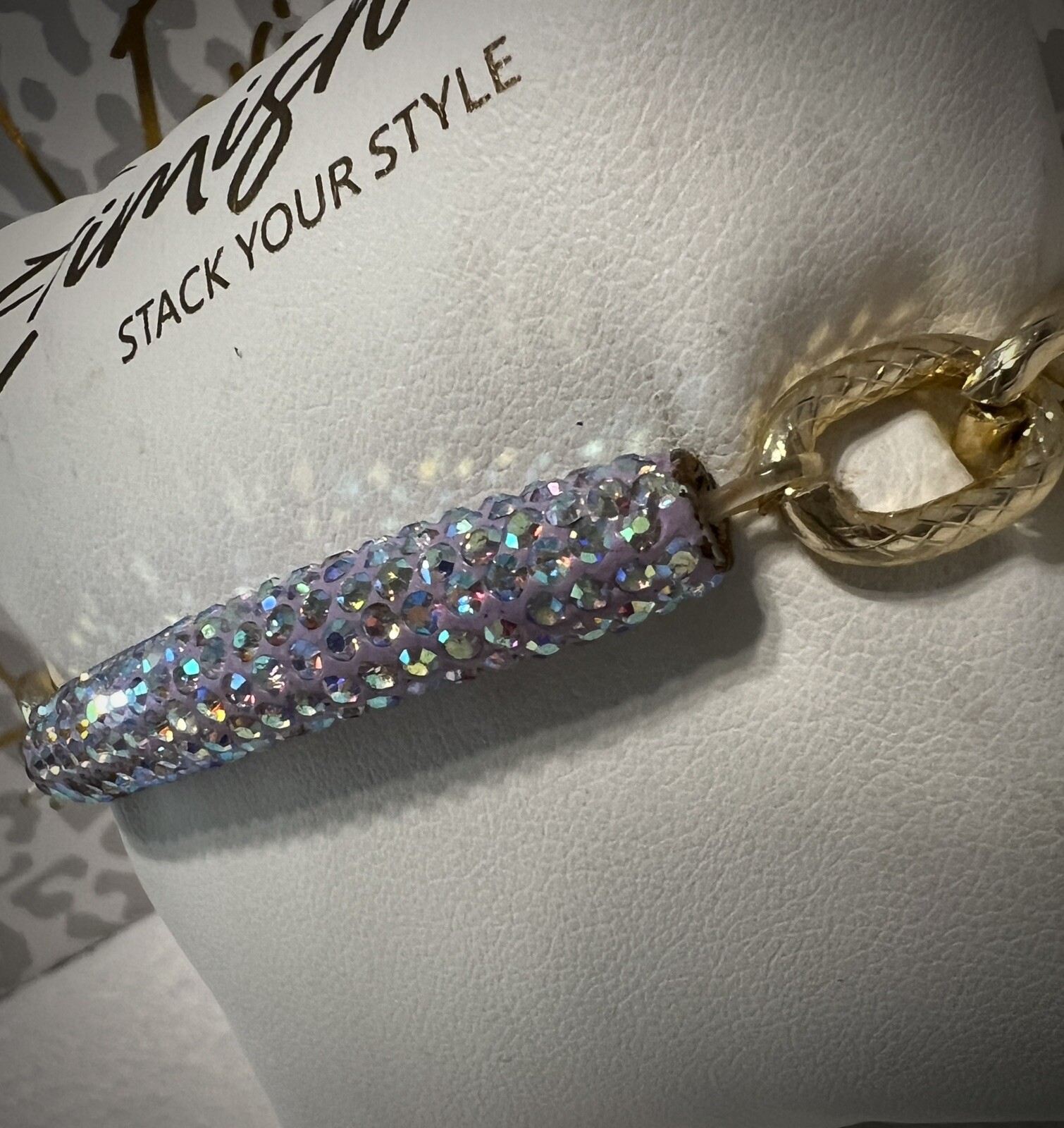 NEW! ERIMISH BRACELET- Choice Of 1 – Glitterbar Gold Chain Regular Or Extended