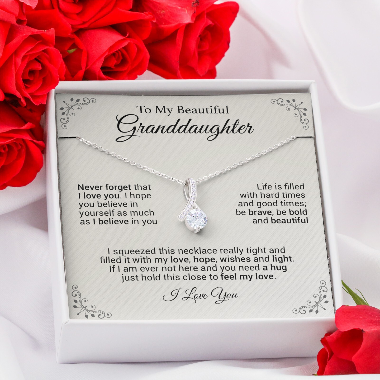 To My Granddaughter, Gift For Granddaughter, Granddaughter Gift from Grandma