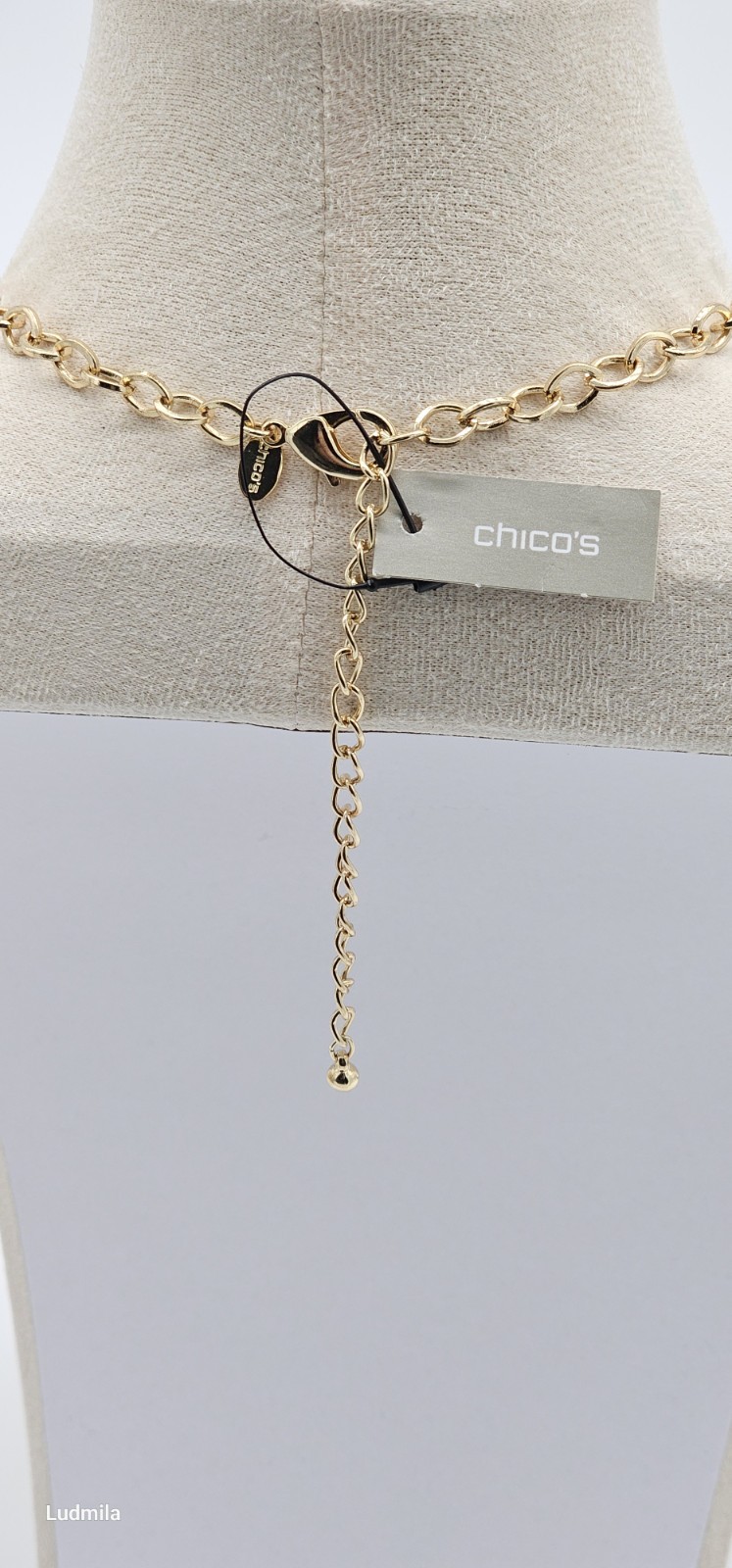 Chico’s Multi-Strand Beaded Necklace