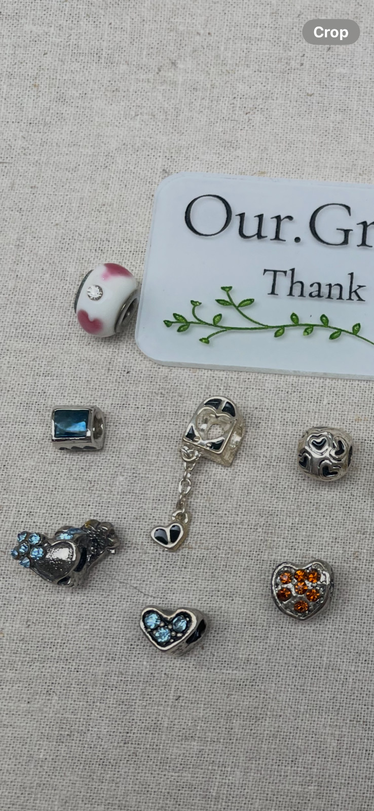 80+ Beads / Charms / Spacers – Elephants, Dice, Heart & Love, Glass & More!