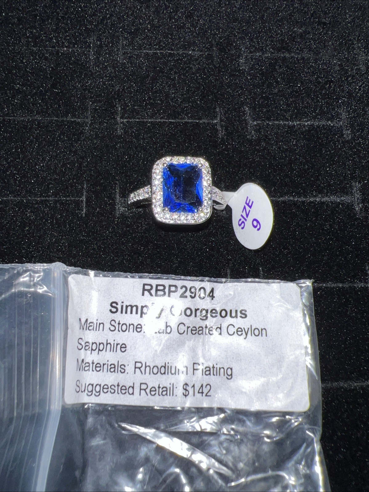 Bomb Party Simply Gorgeous Size 9 Ring