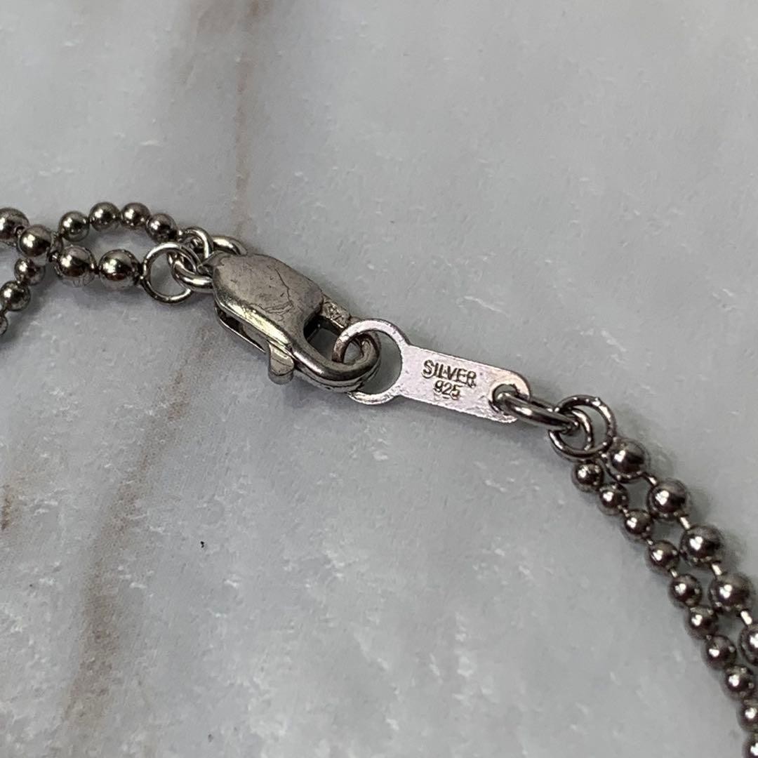 SV925 Double Chain Cross Necklace Y2K