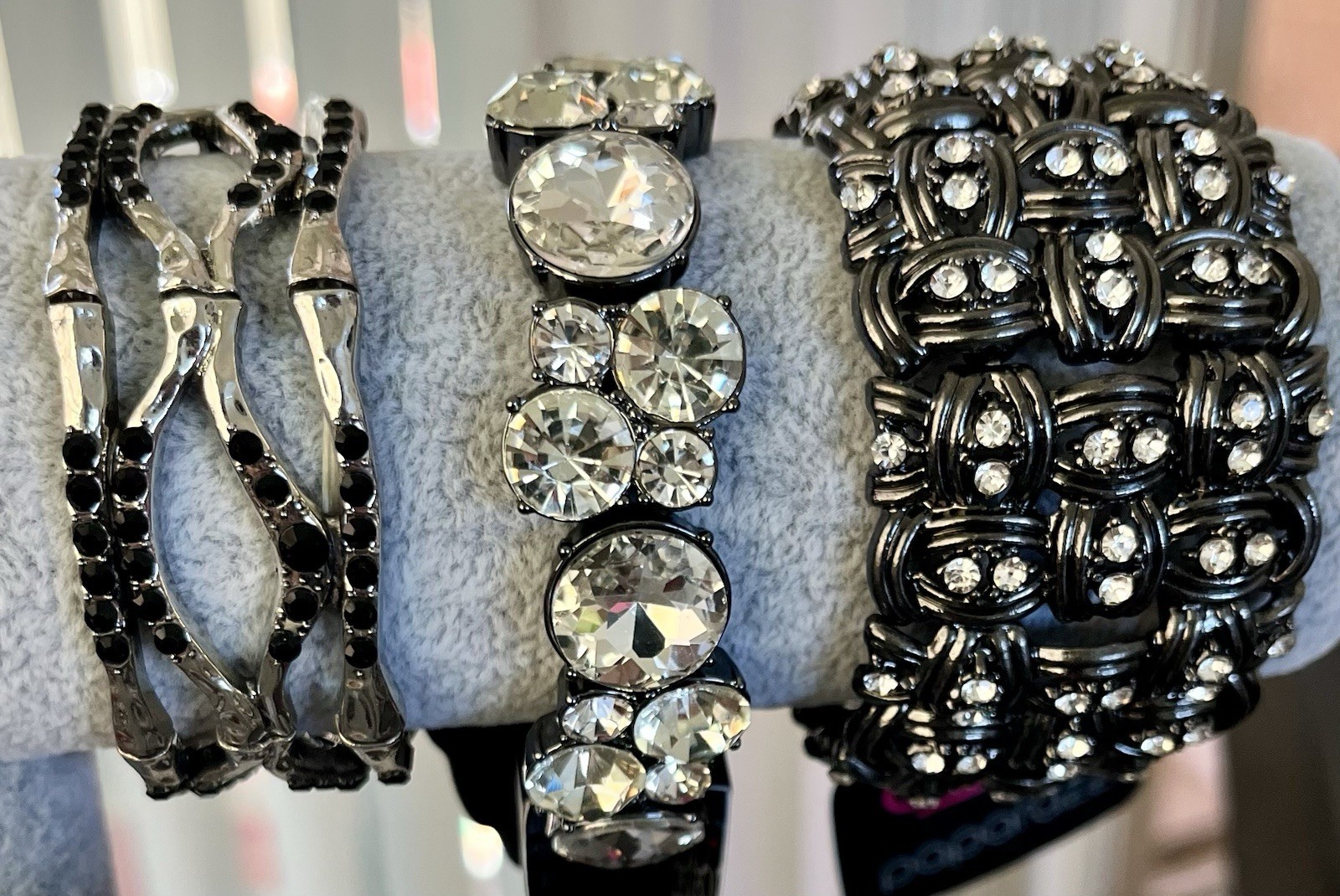 12 Black/GM Bracelets by Paparazzi. Classic Pieces for All Occasions! NWT