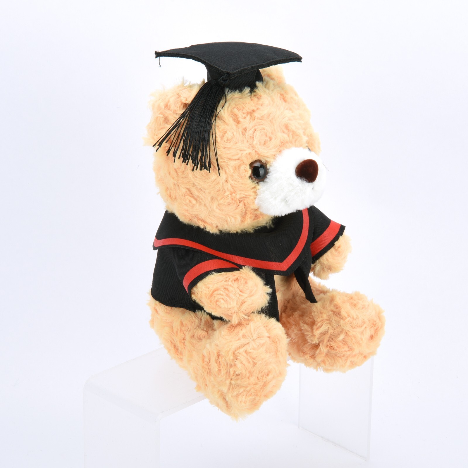 Graduation Teddy Bear Plush Doll Stuffed Gift 9″ w/Cap & Gown Party Decor Cute