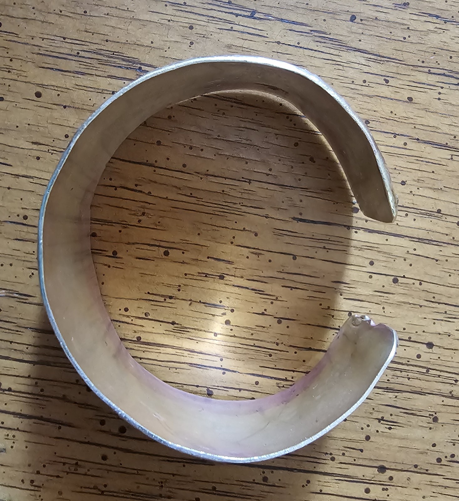 Cute Mixed Metals Cuff Bracelet