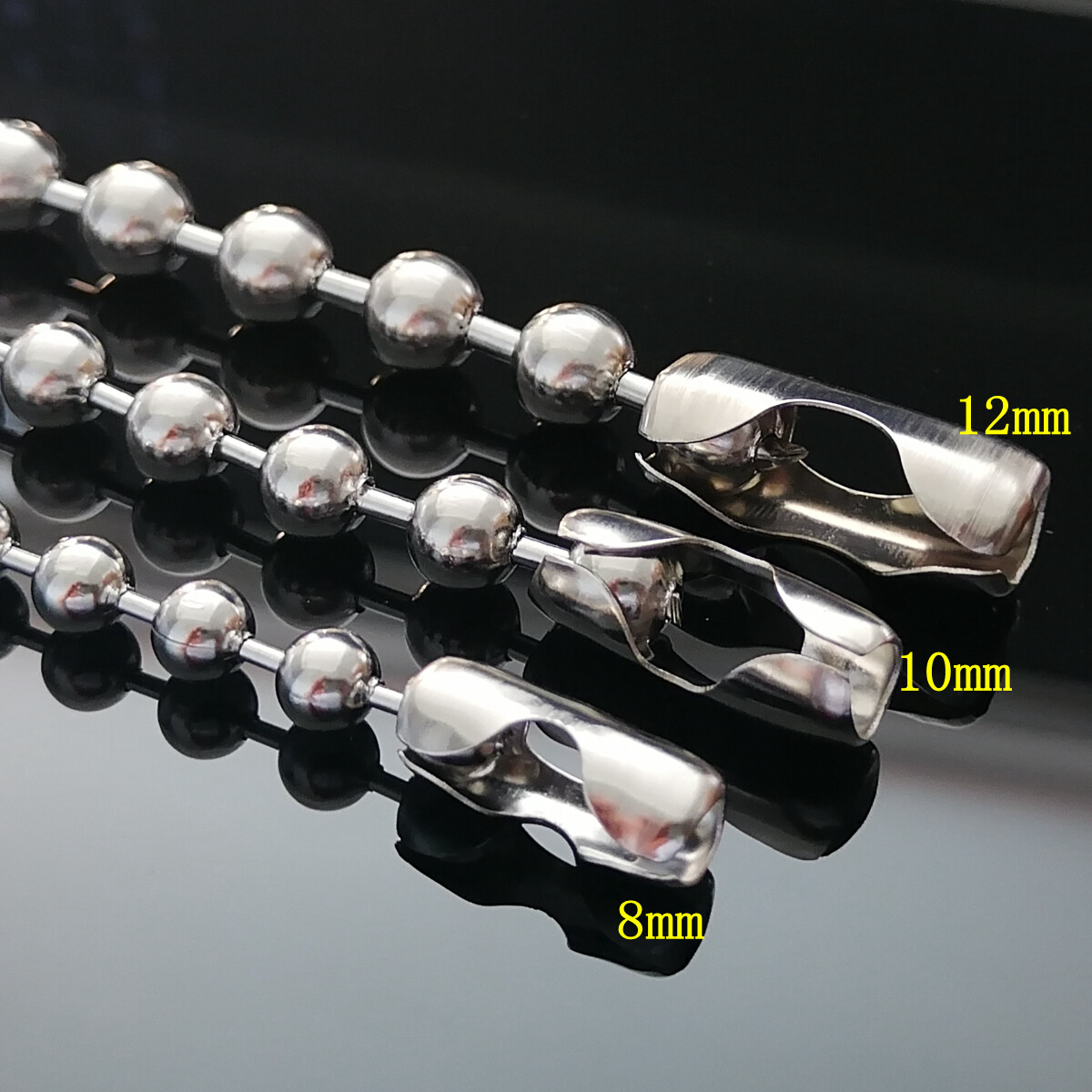 Punk Ball Chain Necklace, 316L Stainless Steel, 2000’s, Y2K, Grunge Jewelry, Pun