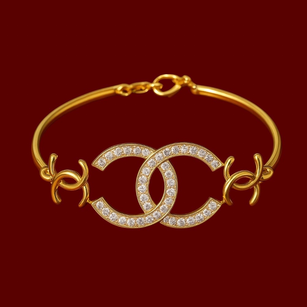 Bracelet 18k 22K 23K 24K THAI BAHT YELLOW GOLD JEWELRY 7 inches