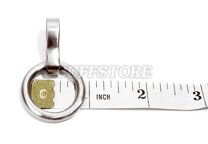 Satin Single Ring Pendent for 8mm and 6mm Collars, Cuffs & Leg Irons – CuffStore