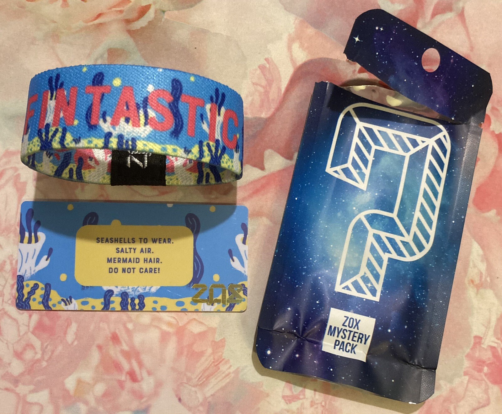 Zox Fintastic Wrist Band Strap And Card. Fairytale Critters Season 2.