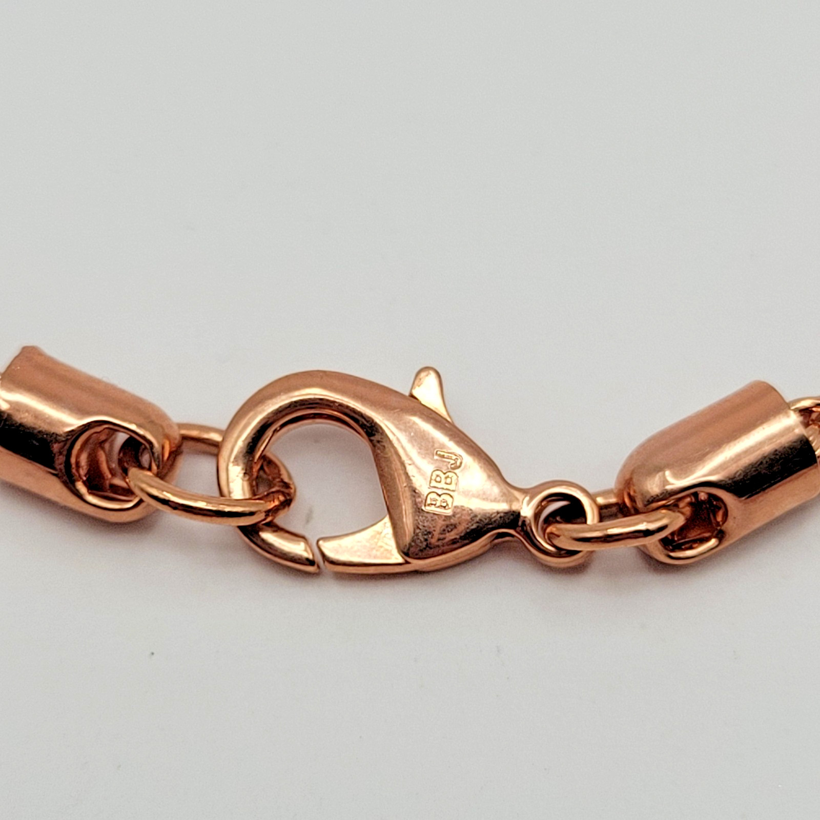 JTV Timna Jewelry Collection Copper 3.5mm Wheat Chain Necklace ~ 19″