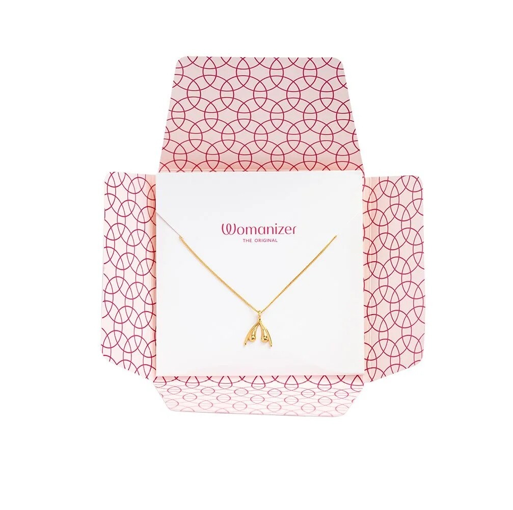 NEW Women’s Empowerment Gold Clitoris Necklace by Womanizer