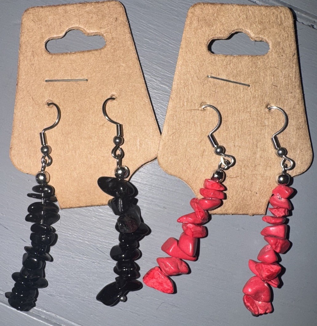Bohemian Crystal Earrings Various Colors BOHO Fashion Earrings Jewelry