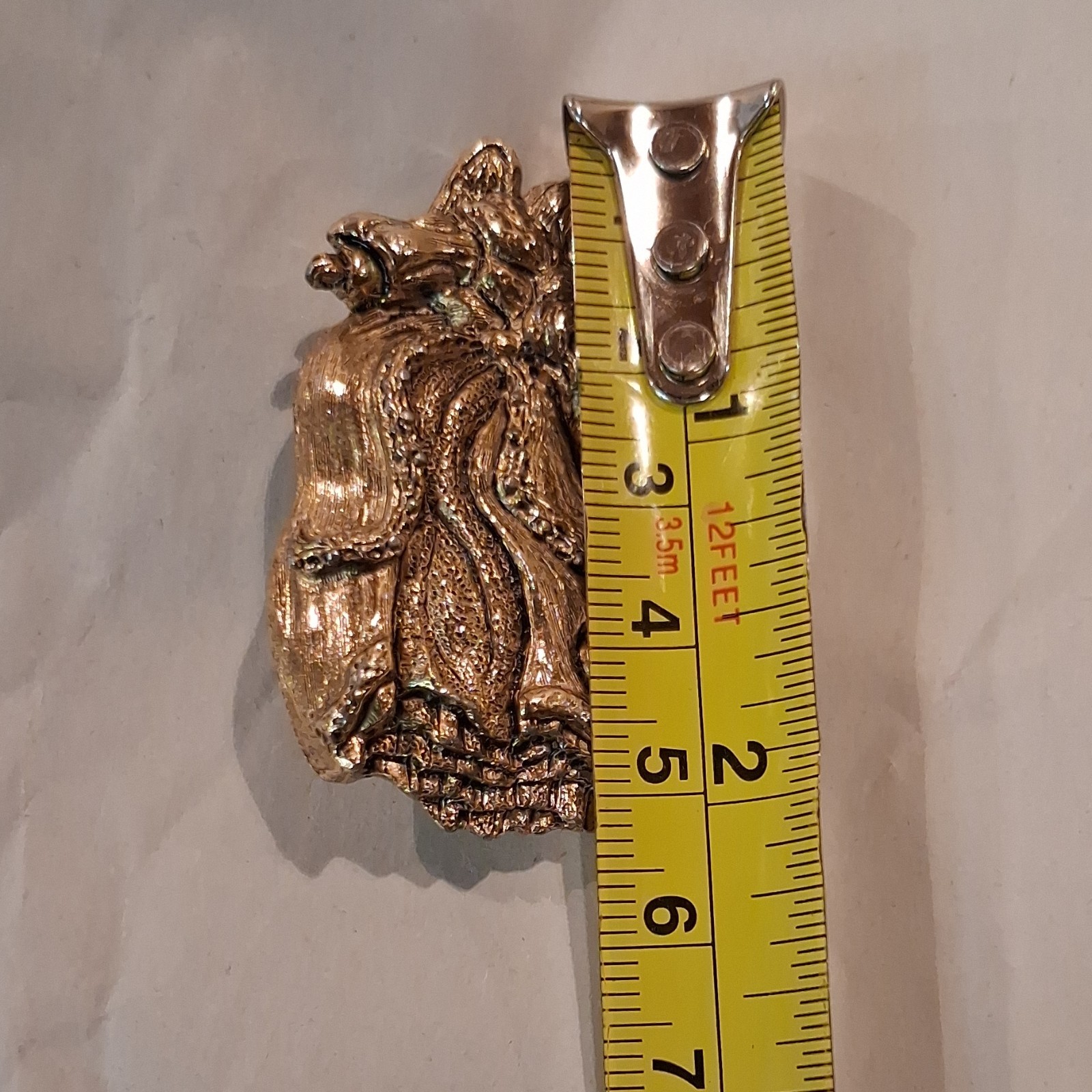 Vintage Brass Angel Pin Roman INC RR US 1980’s