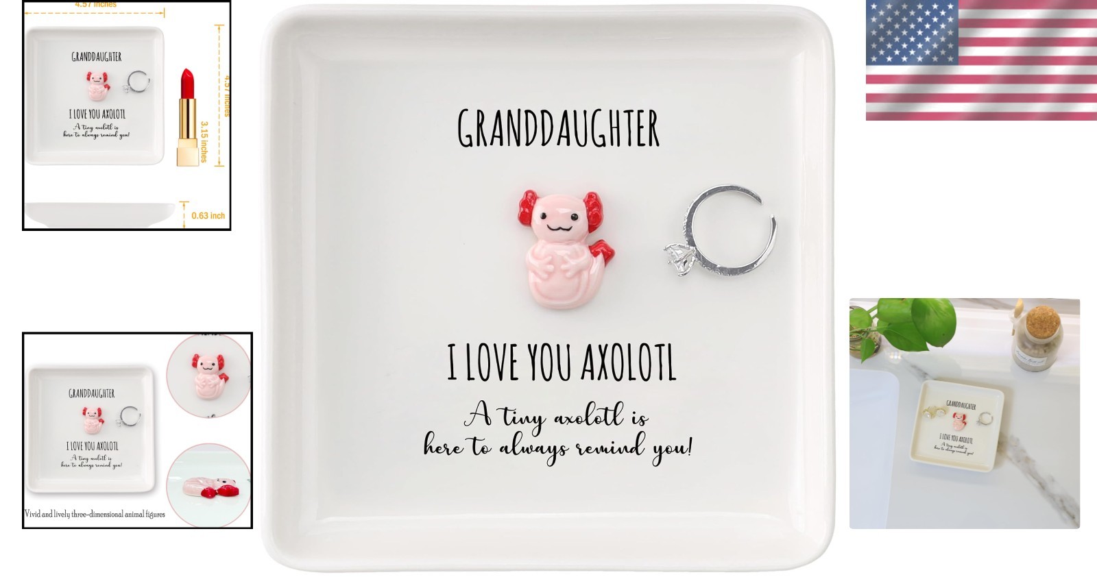 Sleek Portable Jewelry Organizer – Granddaughter Gifts for All Occasions