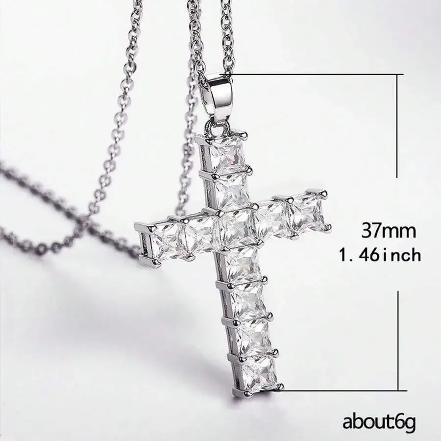 Fashion Necklaces Female Pendants Gold Multi Color Crystal Jesus Pendant Women