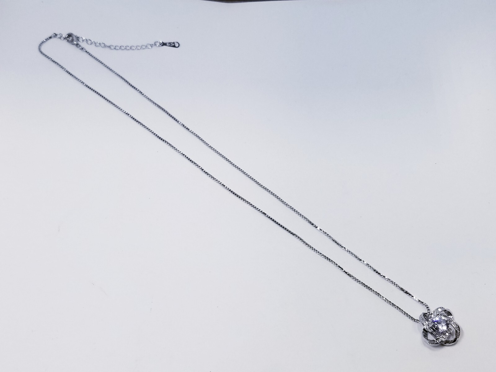 Tiara Beauty Co. To My Wife “Through My Eyes”” Love Knot Necklace