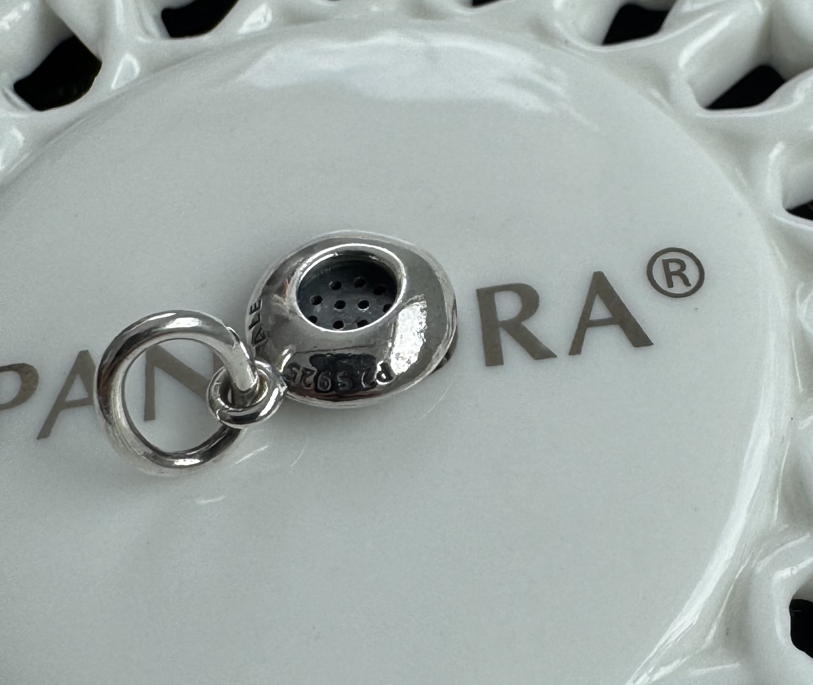 Authentic Pandora Signature Pendant #390359CZ