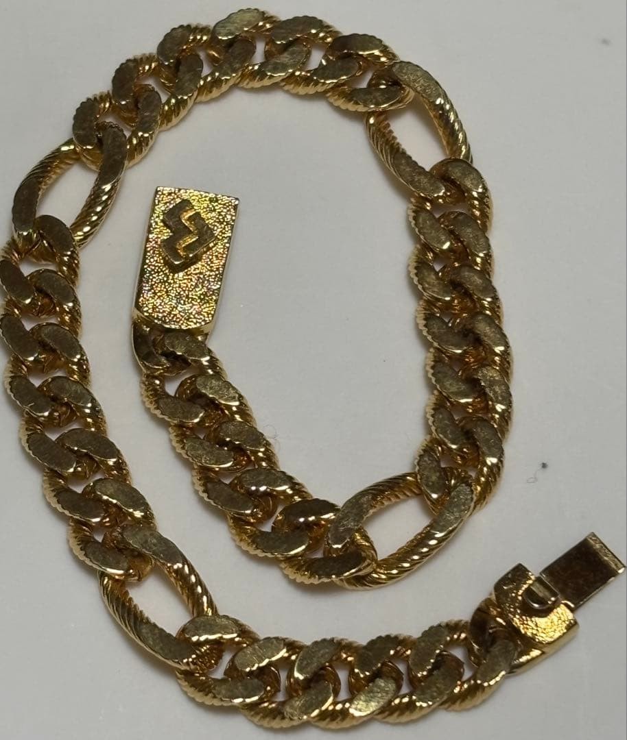 MARIO VALENTINO Plated Chain Necklace & Bracelet