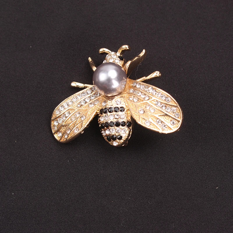Women Men Unisex Bees Lover Brooch Fashion Insects Honeybee Pins Badge Jewelry