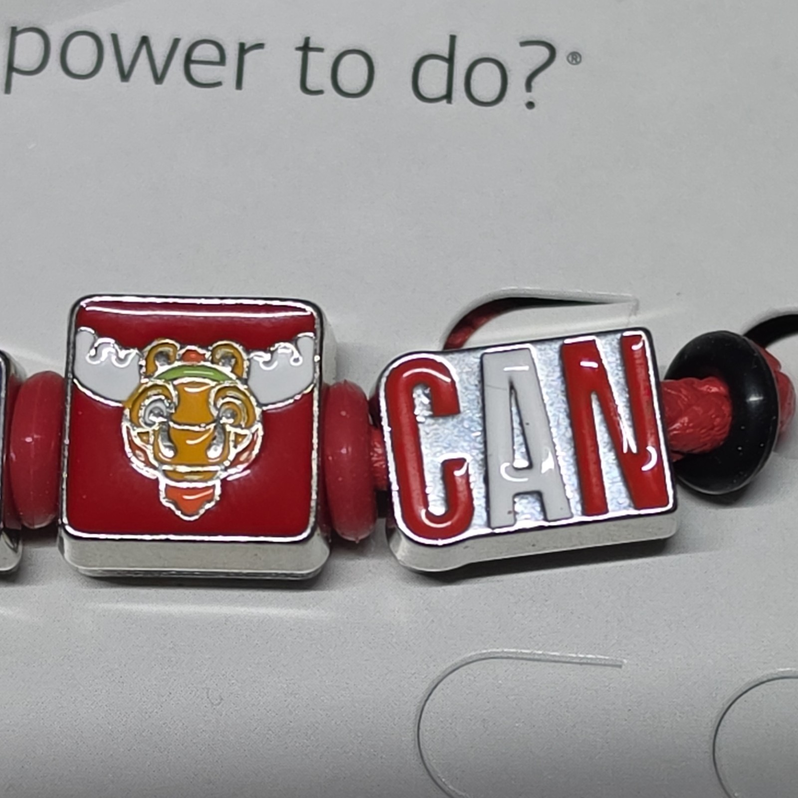 Bank of America FIFA World Cup 26 Mexico USA Canada Beaded Charm Cord Bracelet