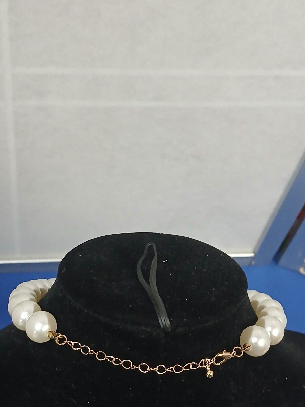 Elegant Faux Artificial Pearl Necklace Set