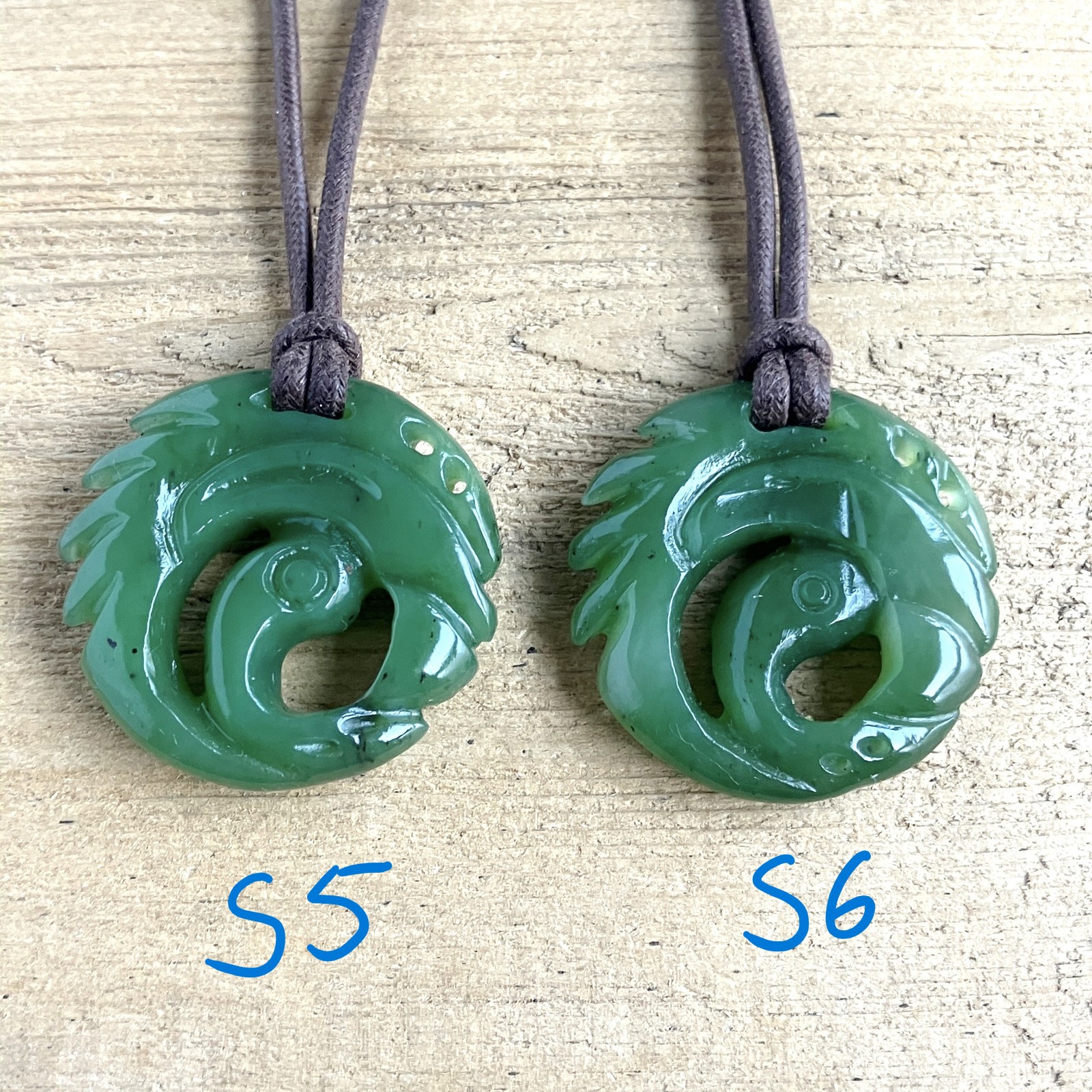 High Quality Real Jade Tomb Raider Lara Croft Necklace, Hand Carved, Shadow (S)