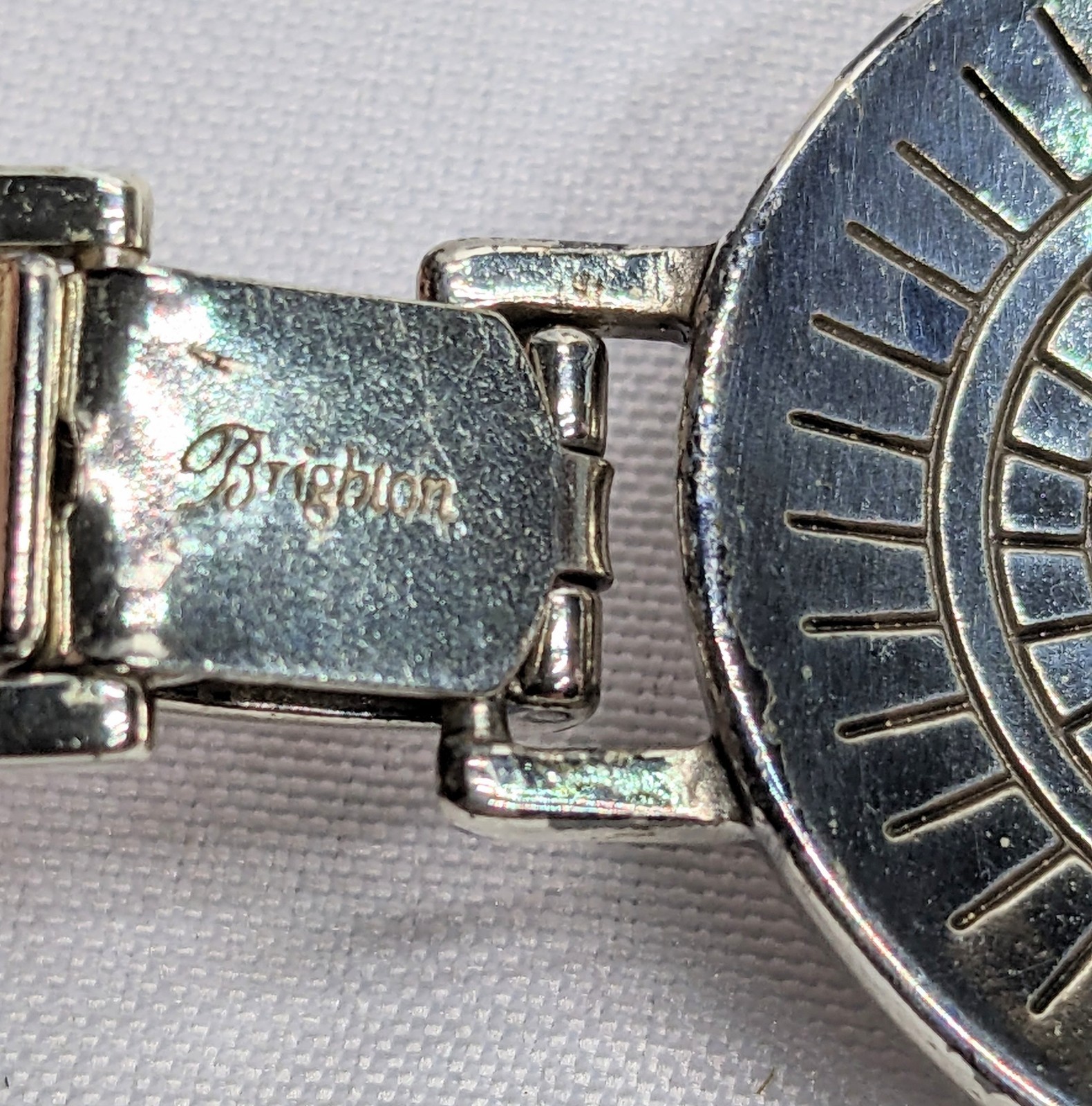 Brighton Vista Earrings And Bracelet W/ 1″ Extender And Branded Dust Bag, SCARCE
