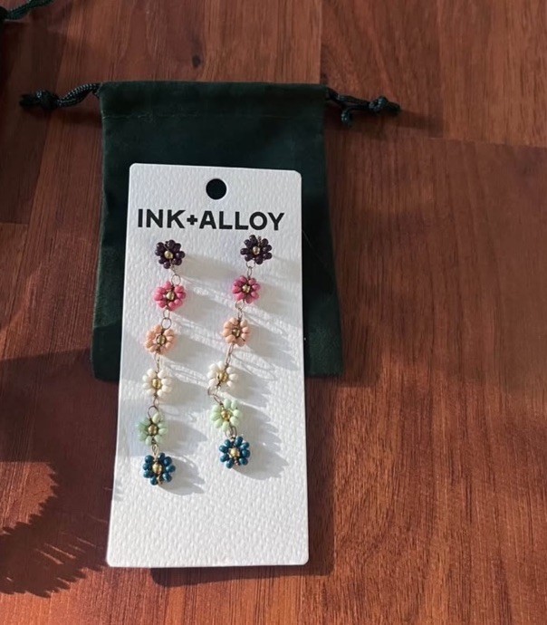 Gorgeous Brand New Boho Chic Earrings Beaded
