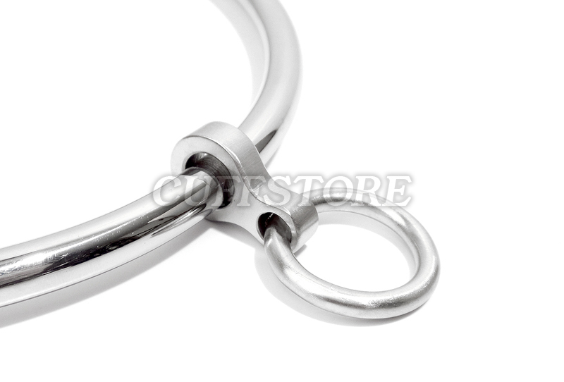 Satin Single Ring Pendent for 8mm and 6mm Collars, Cuffs & Leg Irons – CuffStore