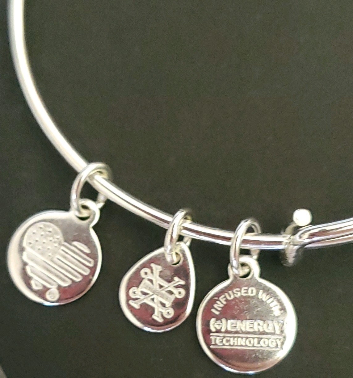 Alex and Ani Friends English Trifle Bangle Bracelet, New W Box, Multi One Size