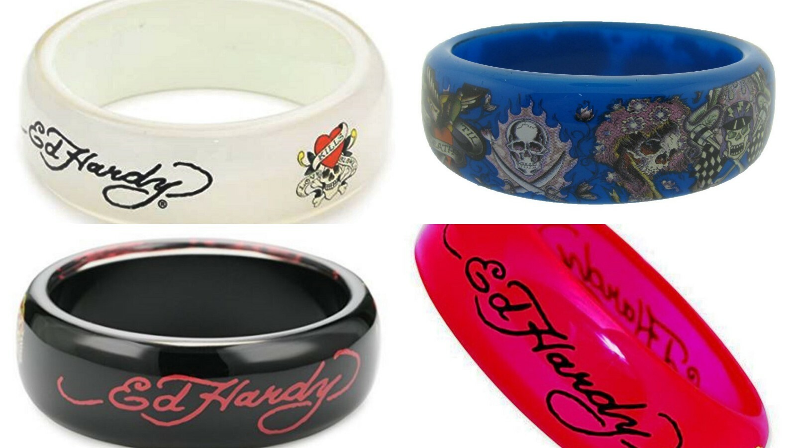 Ed Hardy Christian Audigier Slip on Bangle Original Officially Licensed Bracelet