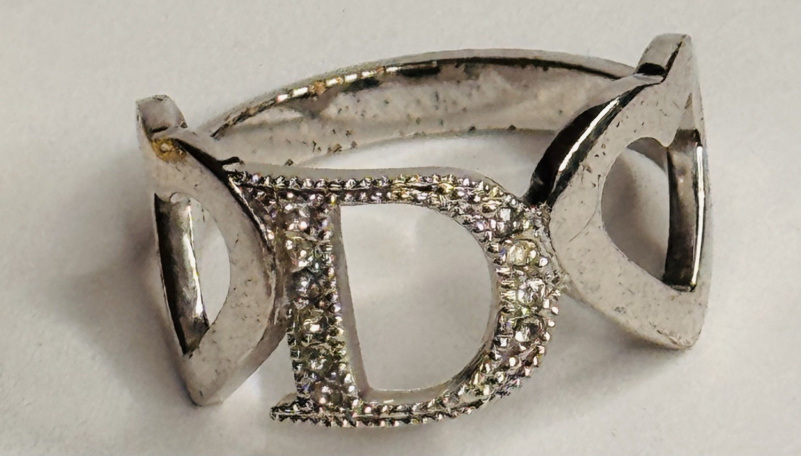 Christian Dior Rings and Fendi Gold Tone And Silver Size 6 USA