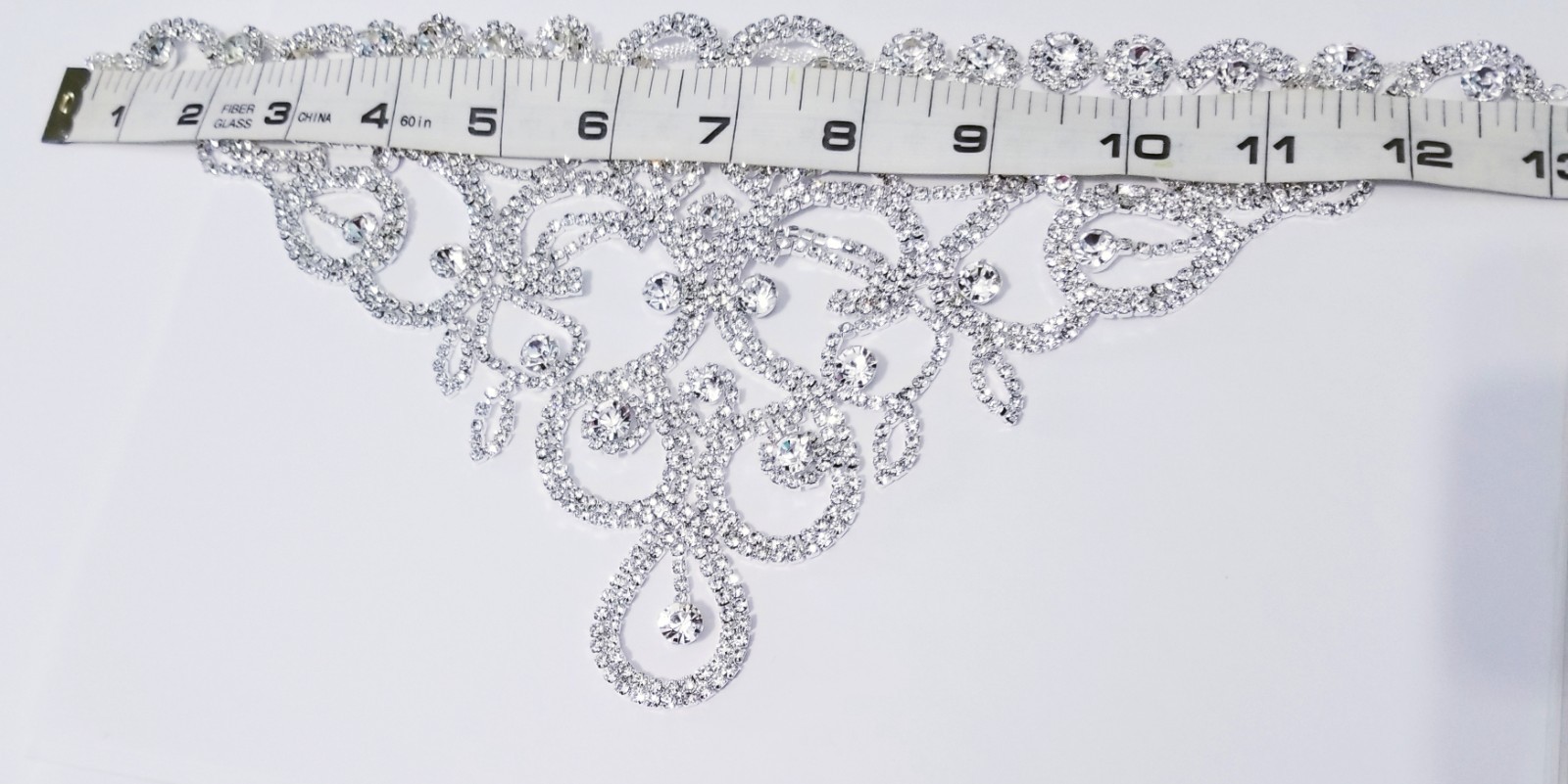 Clear Crystal Choker Rhinestone Crystal Necklace Bridal Prom Pageant Jewelry