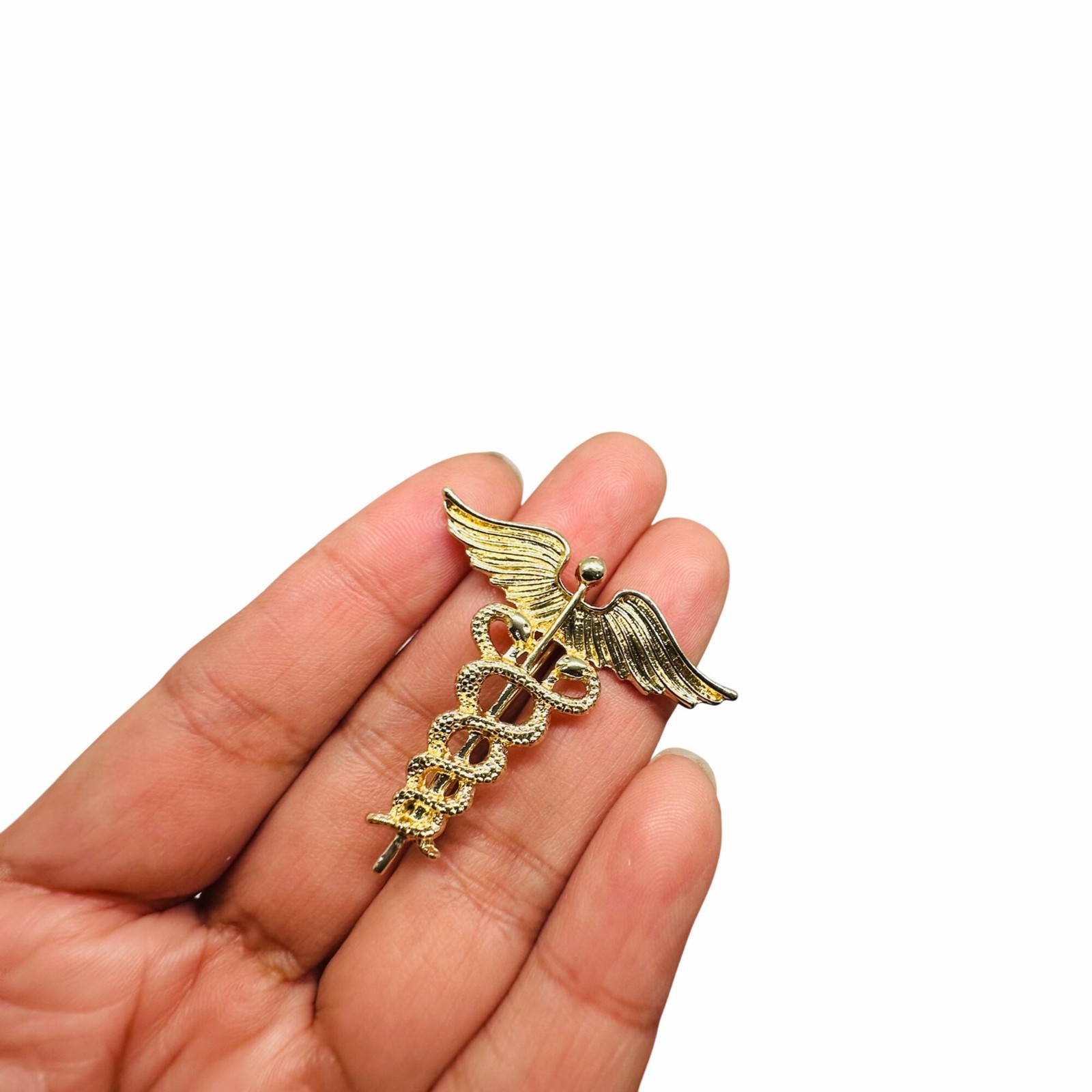 🤩Pin Staff of Hermes Caduceus Medical Doctor Symbol of Medicine Medical Broch🤩