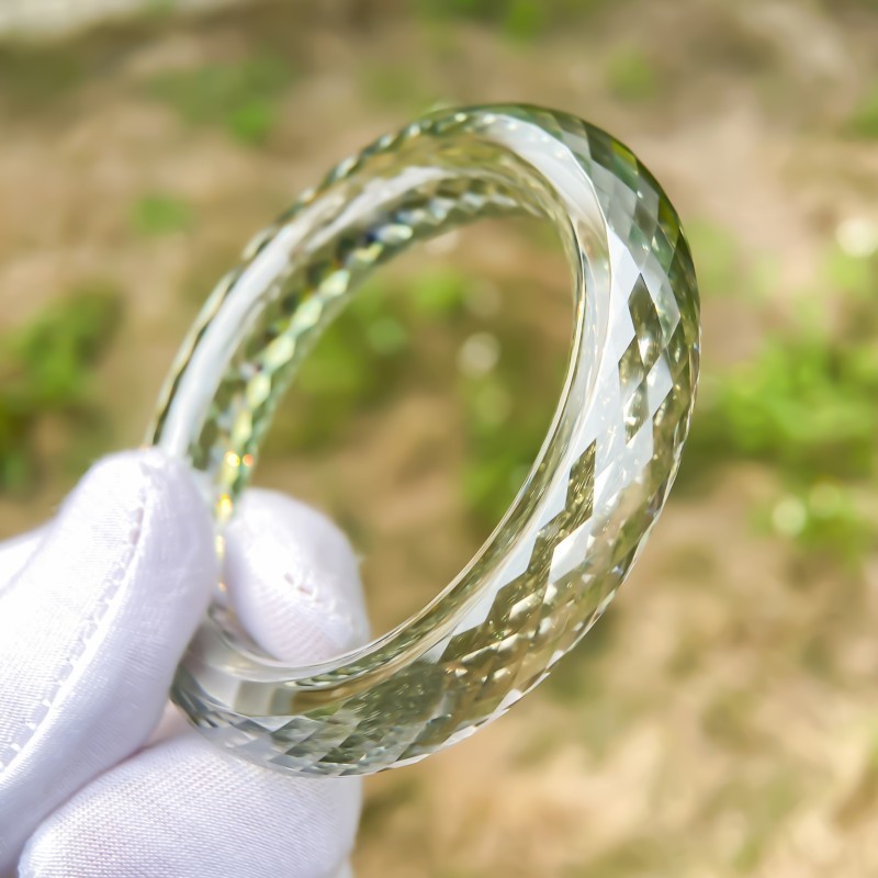 Full Moissanite Bangle Bracelet D Color Elegant Jewelry Exquisite Jewelry Gifts
