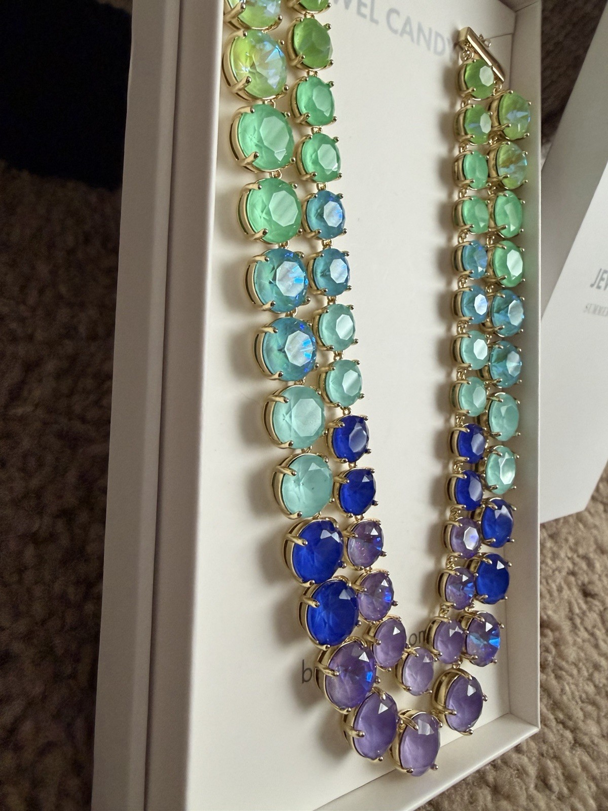 Bomb Party Summer Jewel Candy Necklace 2024 FIZZTOPIA REP EXCLUSIVE