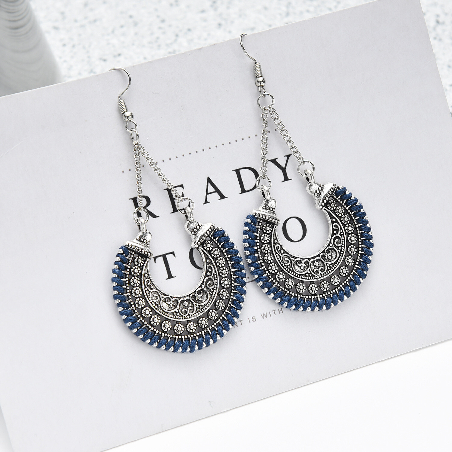 BOHO Earrings Fringe Tassel Bohemian Retro Ethnic Dangle Drop Handmade Jewelry