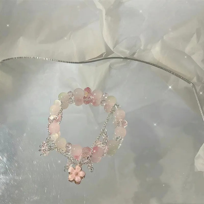 1pc New Trendy and Exclusive Design Cherry Blossom High-end Bracelet