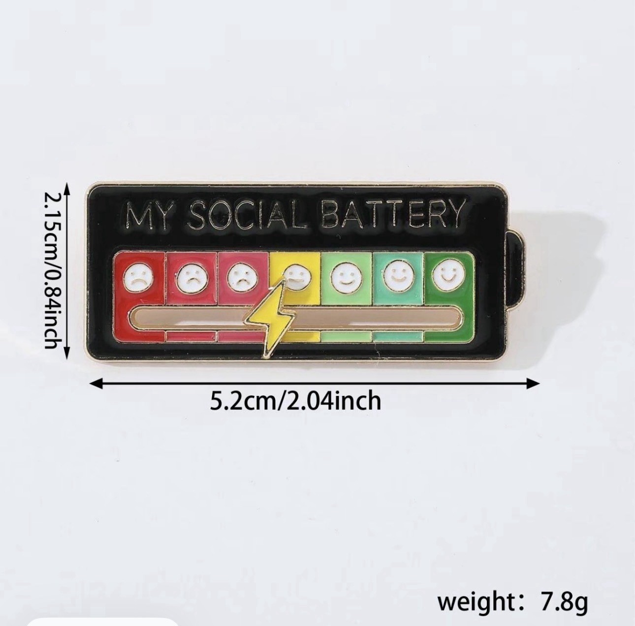 Cartoon Expression Design Enamel Pin, Cute Brooch Suitable for Backpacks, Jeans