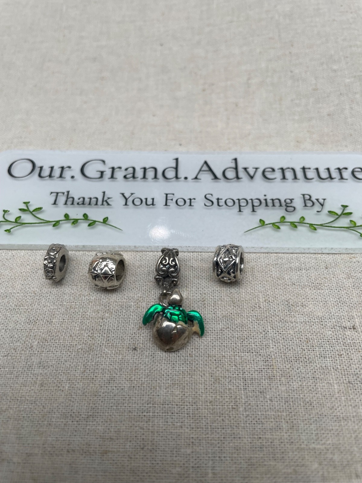 80+ Beads / Charms / Spacers – Elephants, Dice, Heart & Love, Glass & More!
