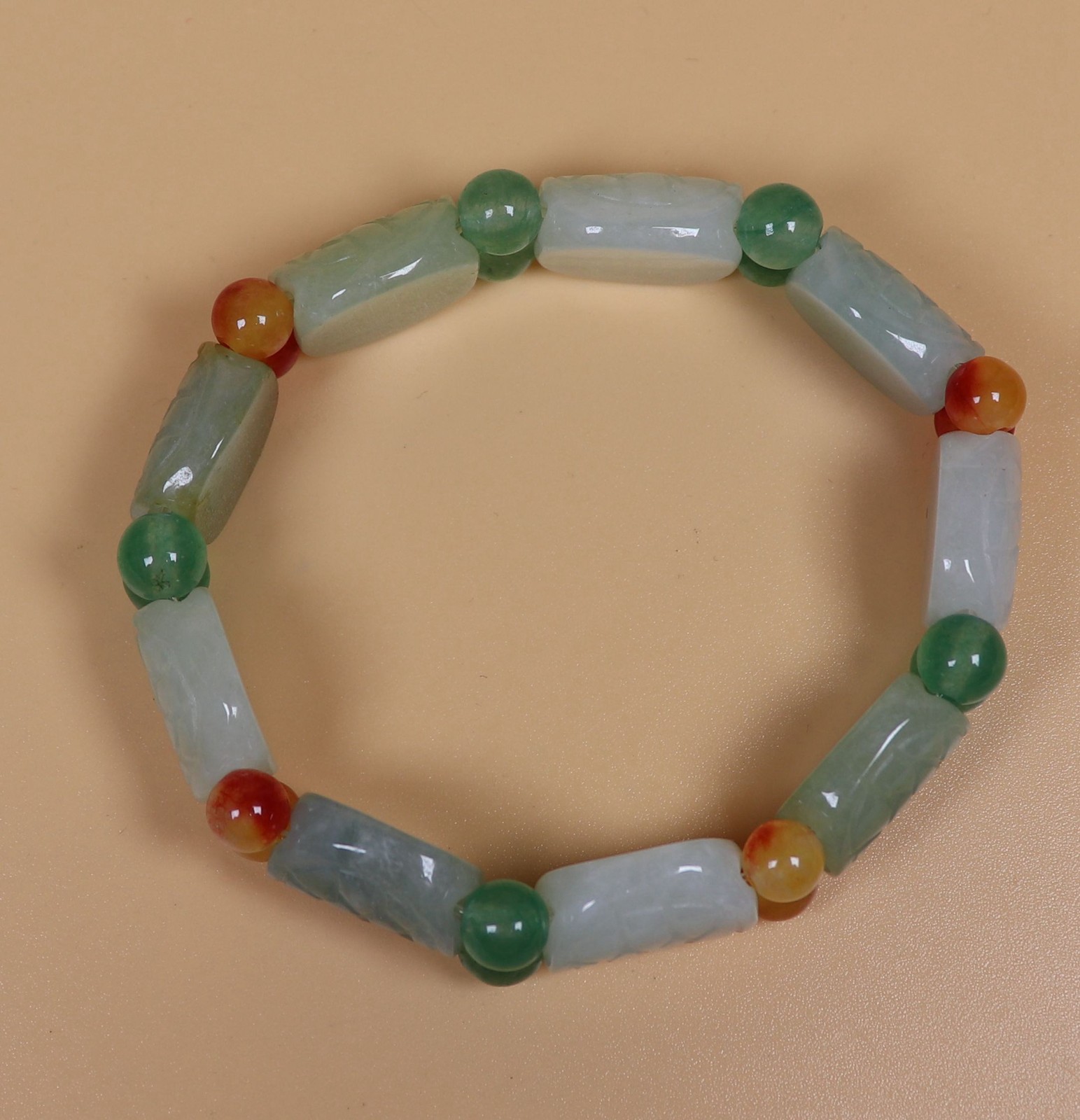 Certified Green Multicolor Natural jadeite 16*14*6 mm Tortoise shell Bangle 2863