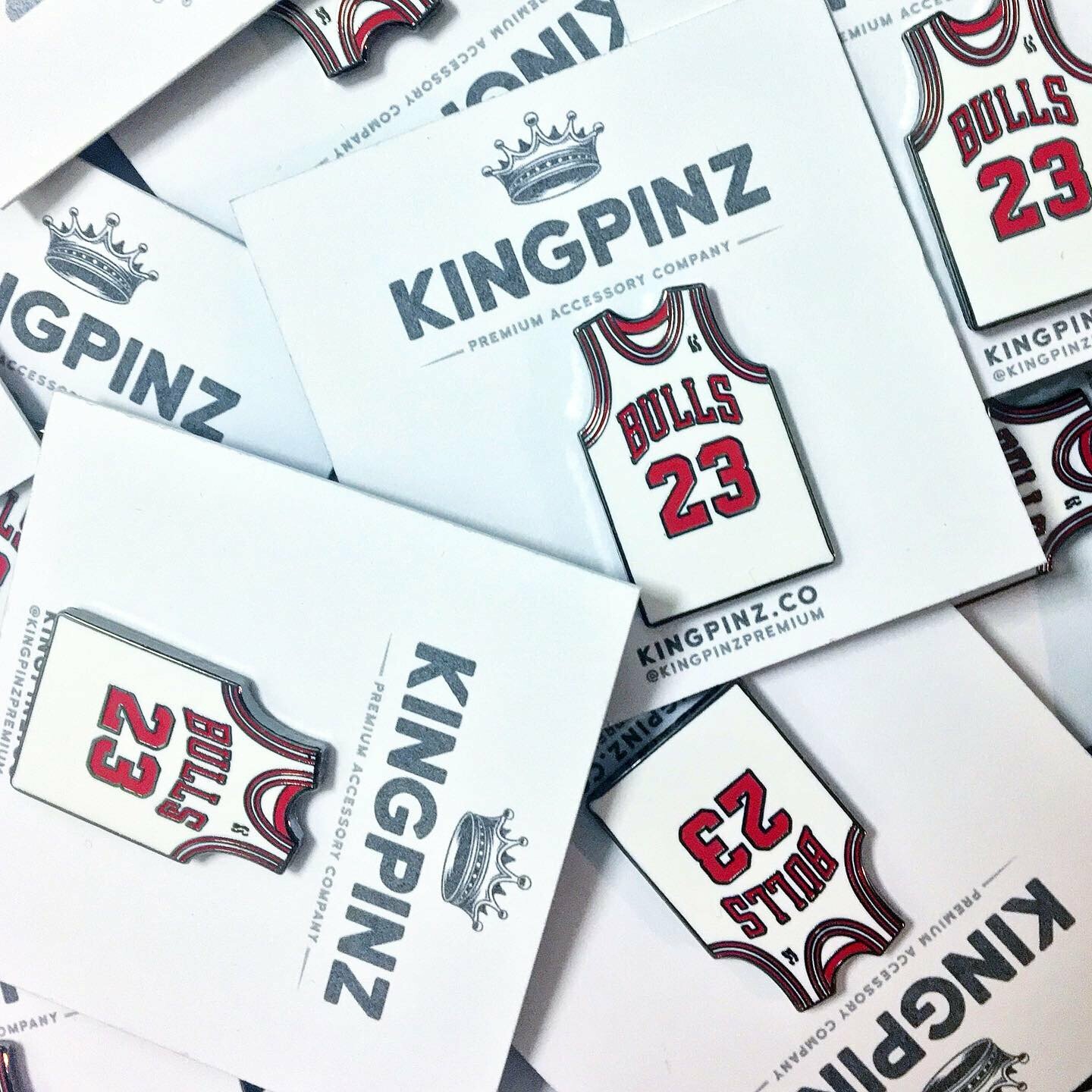 Jordan Bulls Jersey Lapel Pin • Michael Jordan Pin