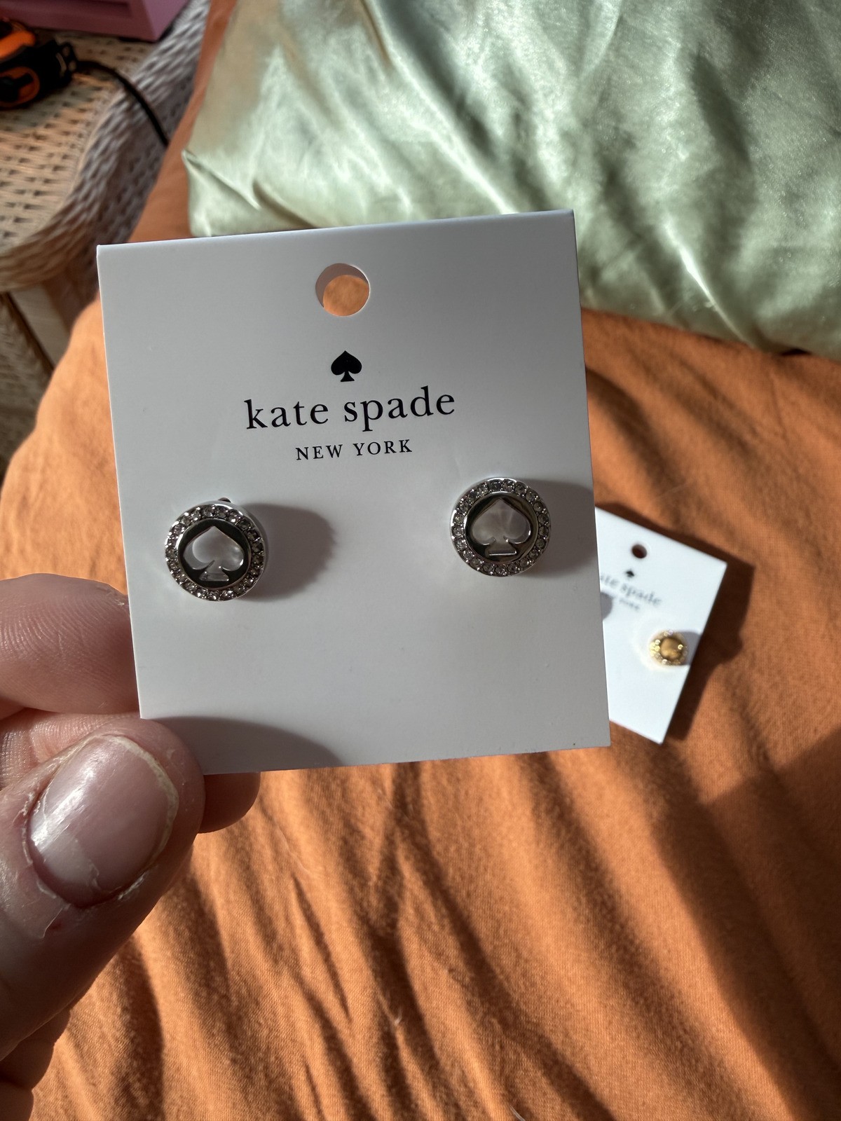 NWT Kate Spade Halo Stud Earrings Bundle Set – Gold & Silver Tone